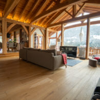 Chalet Le Chêne, luxueux chalet tout en bois de chêne dans un joli environnement