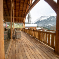 Chalet Le Chêne, luxueux chalet tout en bois de chêne dans un joli environnement