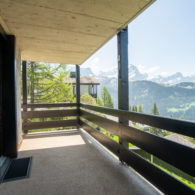 Cassalogne, grand 2 pièces avec un spacieux balcon, proche de la piste de ski